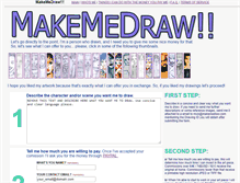 Tablet Screenshot of makemedraw.com